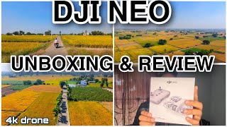 DJI Neo Unboxing amp Review  Dji Neo Fly More Drone Combo  Budget Drone [upl. by Emmalynn]