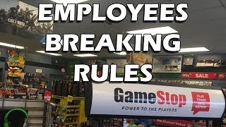 Tales from Retail GameStop Employees Breaking Rules [upl. by Publias]