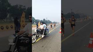 delhi half marathon 2024 Elite p1 [upl. by Ellehsem]