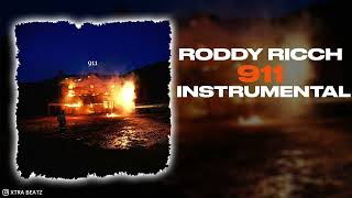 Roddy Ricch  911 INSTRUMENTAL [upl. by Enitsuga]