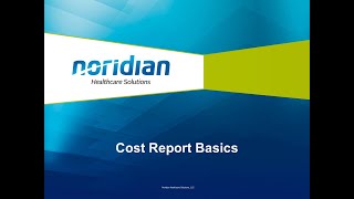 Cost Report Basics [upl. by Eyahc217]