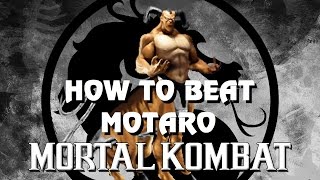 How to Beat Motaro in Ultimate Mortal Kombat 3 HD [upl. by Schlesinger678]