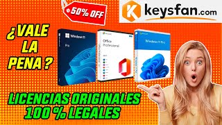 Donde y como Comprar licencias OEM LEGAL de Windows 11 pro y Office 2021  Keysfan 🚀 [upl. by Ramona896]