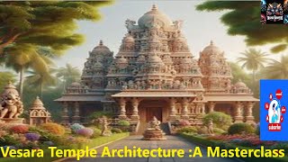 Vesara Temple Architecture A Masterclass trendingfactstemple Abpscupsciasshivaram faith [upl. by Casandra]