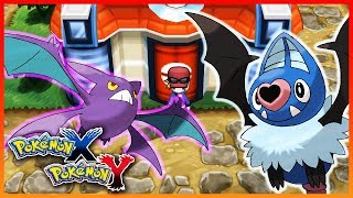 Pokemon X amp Y  How to Get Crobat amp Swoobat [upl. by Enywad150]