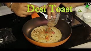 Healthy amp Delicious Desi Toast  Egg Veggie amp Chapati Combo [upl. by Donnenfeld232]