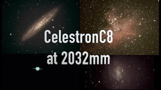 Celestron C8 at 2023mm 4K [upl. by Tim]