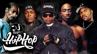 HIP HOP Mix 90s Old School Rap  Gangsta Rap  EazyE 2Pac NWA Dr Dre Snoop Dogg Ice Cube [upl. by Bradeord678]