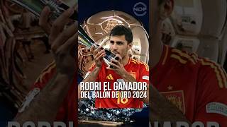 Rodri Hernandez sería el ganador del Balón de Oro 2024 ganándole a Vinicius Jr 😱 [upl. by Oderfla]