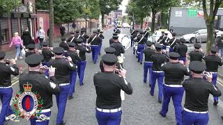 Camlachie Loyal Star Flute Band  South Belfast Memorial Parade 140924 [upl. by Akitahs]