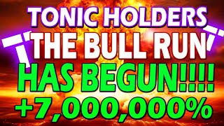 TECTONIC CRYPTO BREAKING NEWS🔥 TONIC COIN 400X RISE URGENT UPDATE [upl. by Nancy]