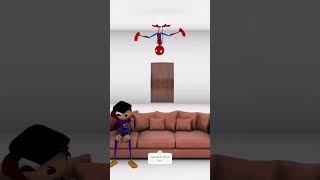 Spiderman funniest video spiderman roblox robloxedit robloxshorts animation shorts fypシ [upl. by Ennirroc]