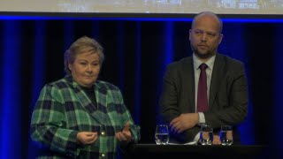 Partilederduell Hvordan utvikle norsk industri Moderator Sindre Heyerdahl Yara Høstseminar 2024 [upl. by Karissa]