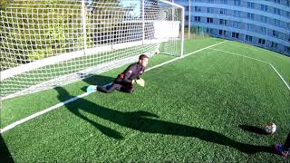 Goalkeeper Training Drills Day 1 [upl. by Einnaej]