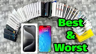 Best And Worst Cases for Apple iPhone 15 Pro [upl. by Groh869]