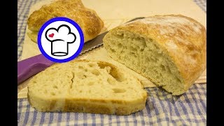 CIABATTA einfach selber machen Backen [upl. by Kcirred247]