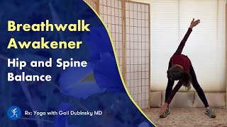 Breathwalk Awakener Hip and Spine Balance [upl. by Nalyorf]