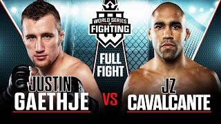 Justin Gaethje vs Gesias Cavalcante  WSOF 2 2013 [upl. by Amata]