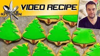 How to make Christmas Tree Cookies [upl. by Siram]