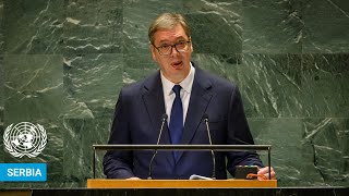 🇷🇸 Serbia  President Addresses United Nations General Debate 79th Session  UNGA [upl. by Sharma]