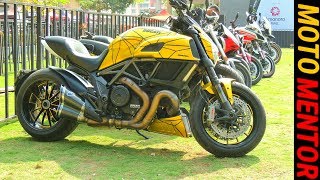 DUCATI DIAVEL WRAPPED WALKAROUND INDIAN SUPERBIKE SHOW [upl. by Clarine]