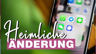 Heimliche WhatsAppÄnderung Das ändert sich bei den Sprachnachrichten [upl. by Ahsaercal689]