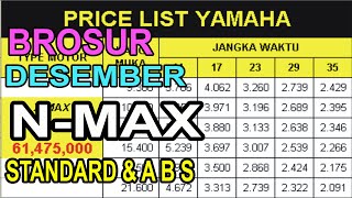 BROSUR KREDIT YAMAHA NMAX DESEMBER 2020 [upl. by Okkin811]