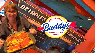 DETROIT Style Pizza Was Born 🍕Buddys Pizza [upl. by Corb]