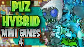 ПРОКАЧАЙ СВОЁ РАСТЕНИЕ  PVZ HYBRID MINI GAMES 4 [upl. by Shuping15]