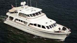 25 Million Yacht Tour  2004 Offshore Yachts 80 Voyager [upl. by Annadal]