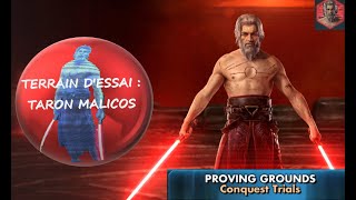 Terrain dessai  Taron Malicos PROVING GROUNDS SWGOH [upl. by Oglesby]