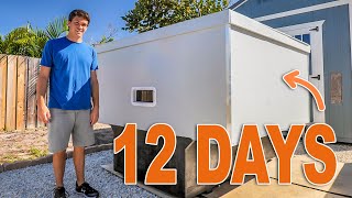 Lightweight amp Affordable DIY Truck Camper Build in 12 Days [upl. by Namyh]