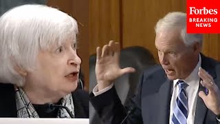 You Dont Know That Off The Top Of Your Head Ron Johnson Hammers Janet Yellen With Questions [upl. by Cesare124]