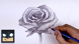 How To Draw A Rose 🌹 Mother’s Day Sketch Tutorial [upl. by Arria861]