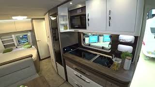 Family caravan HOBBY EXCELLENT 650 model 2024 [upl. by Fanchan203]