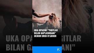 Uka opasini “yigitlar bilan gaplashgani” uchun urib o‘ldirdi [upl. by Amoihc]