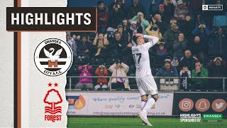 Swansea City v Nottingham Forest  Highlights [upl. by Crelin]