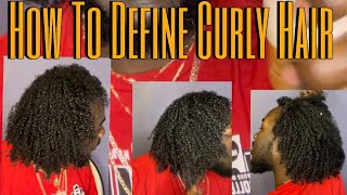 How to Define Your Curls 🔥 [upl. by Etselec]