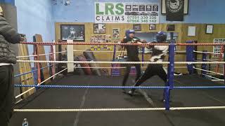 Ellis sparring at notts 071024 [upl. by Htebezile913]