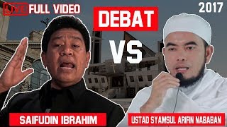 Debat ustad nababan vs saifudin ibrahim ustad murt4d [upl. by Easlehc]