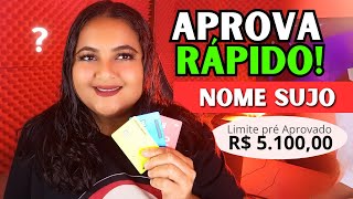 Top 3 Cartões de Credito de FÁCIL APROVAÇÃO ✨🎉 APROVA LIMITE ALTO Peça o seu [upl. by Dionysus]