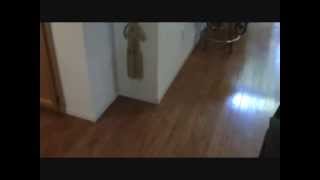 Installing baseboard over hardwood floors [upl. by Hacker]