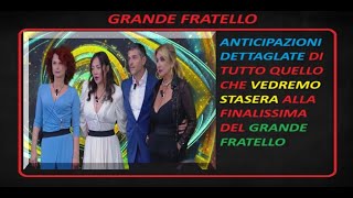 Grande Fratello  Anticipazioni della finalissima del 250324 [upl. by Goldshlag]