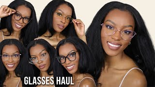 SHEIN GLASSESSUNGLASSES TRYON HAUL  Slim Reshae [upl. by Adnuhsor]