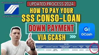 PAANO MAGBAYAD NG DOWNPAYMENT NG SSS CONSO LOAN  CONDONATION GAMIT ANG GCASH  UPDATED PROCESS 2024 [upl. by Naujaj]