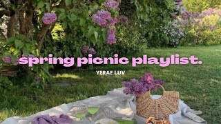 PLAYLIST spring vibes  35 min of cheerful and chill krnb [upl. by Ecinaej]