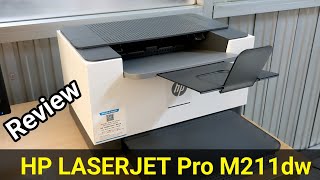 Review HP Laserjet Pro M211dw Printer [upl. by Suissac742]