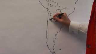 The map of Latin America country names and locations [upl. by Jacinto954]