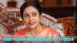 panivizhum malar vanam today episode  Nov 20 [upl. by Oivlis]