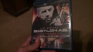 Babylon AD Raw And Uncut Blu Ray Unboxing [upl. by Ative]